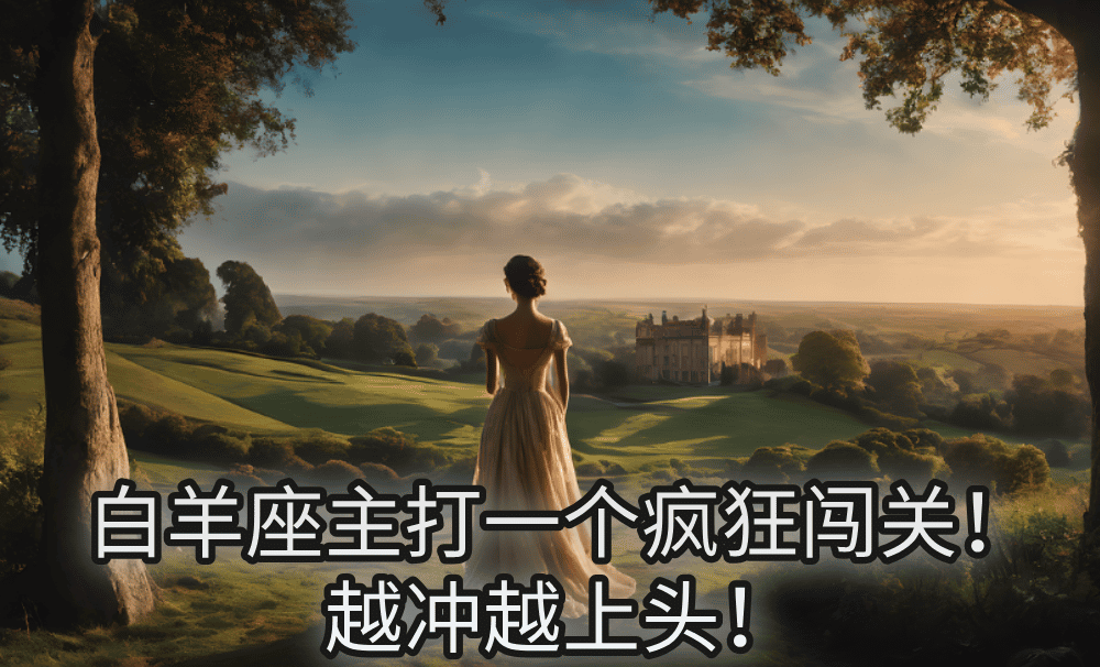 白羊座主打一个疯狂闯关！越冲越上头！