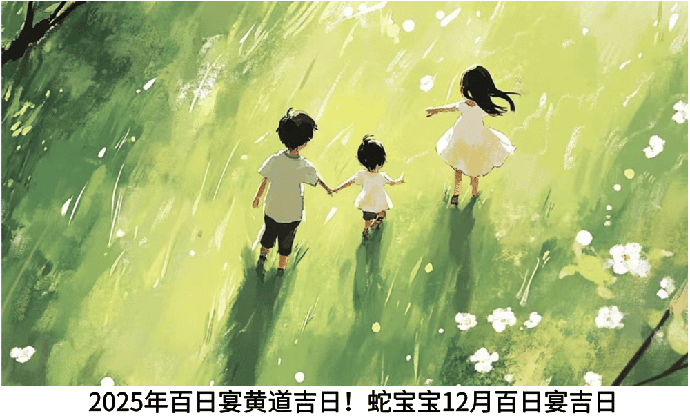2025年百日宴黄道吉日！蛇宝宝12月百日宴吉日