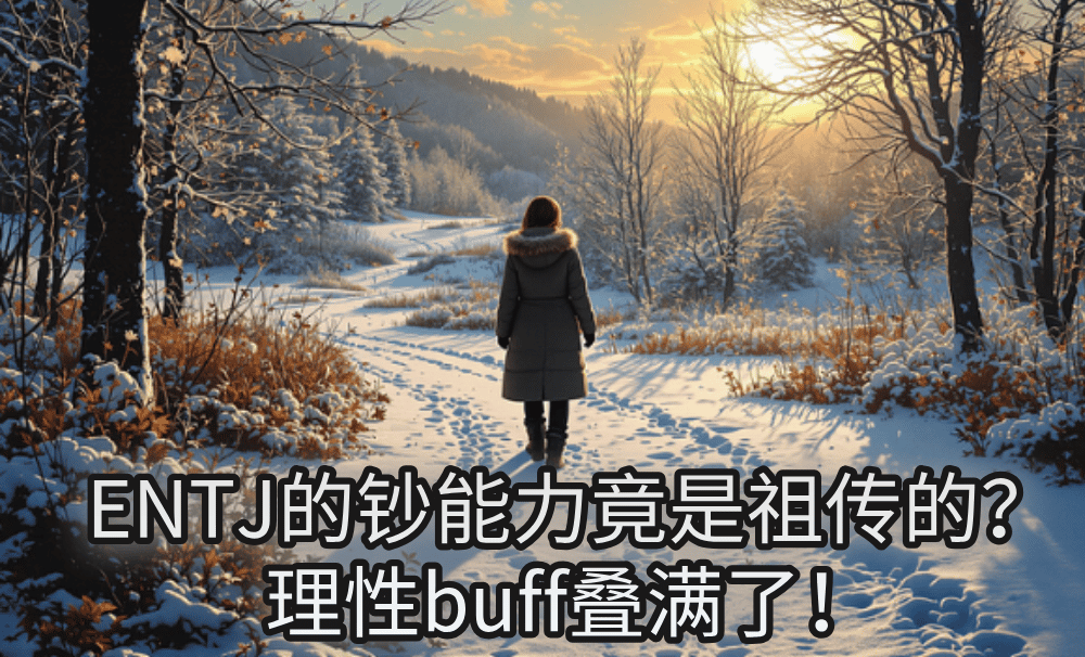 ENTJ的钞能力竟是祖传的？理性buff叠满了！