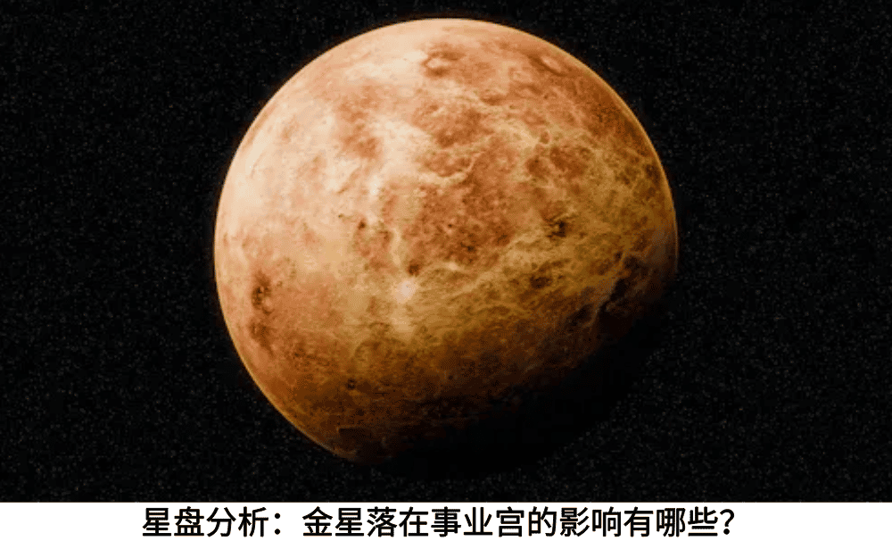 星盘分析：金星落在事业宫的影响有哪些？