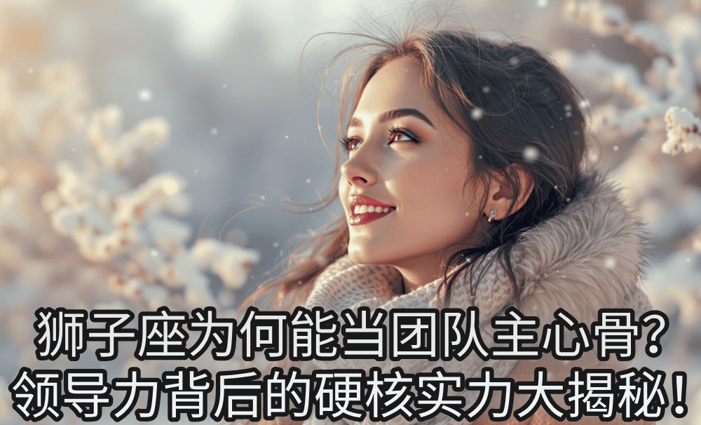 狮子座为何能当团队主心骨？领导力背后的硬核实力大揭秘！
