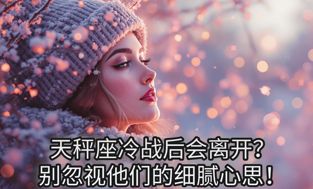 天秤座冷战后会离开？别忽视他们的细腻心思！