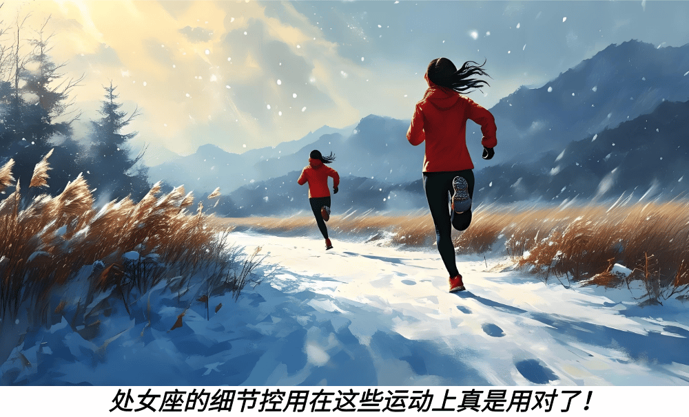 处女座的性格用在这些运动上真是太合适了！