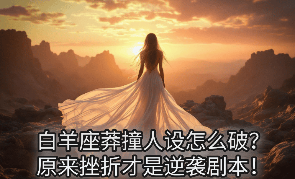 白羊座莽撞人设怎么破？原来挫折才是逆袭剧本！