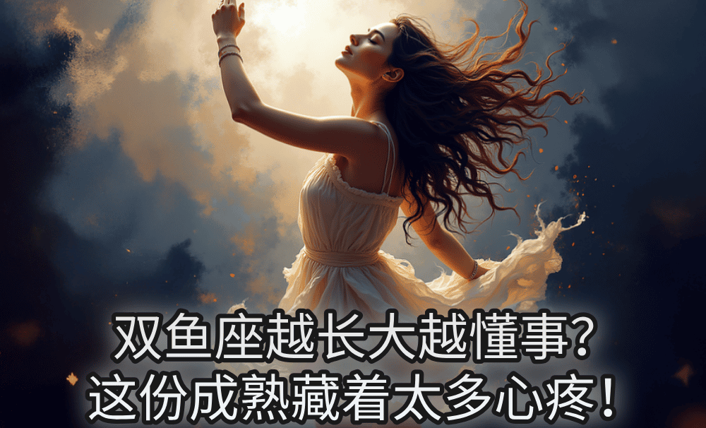 双鱼座越长大越懂事?这份成熟藏着太多心疼!