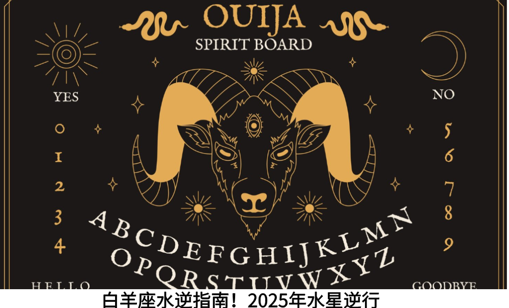 白羊座水逆指南!2025年水星逆行