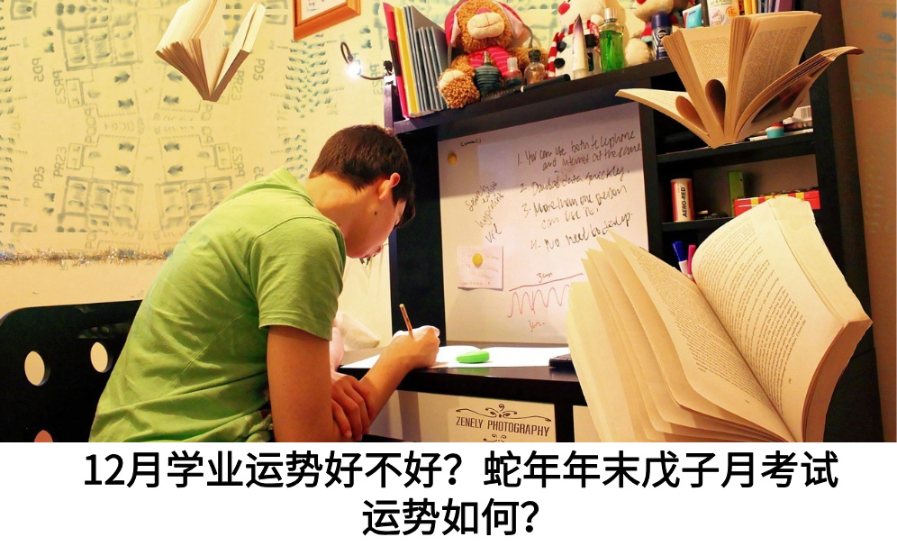 12月学业运势好不好？蛇年年末戊子月考试运势如何？