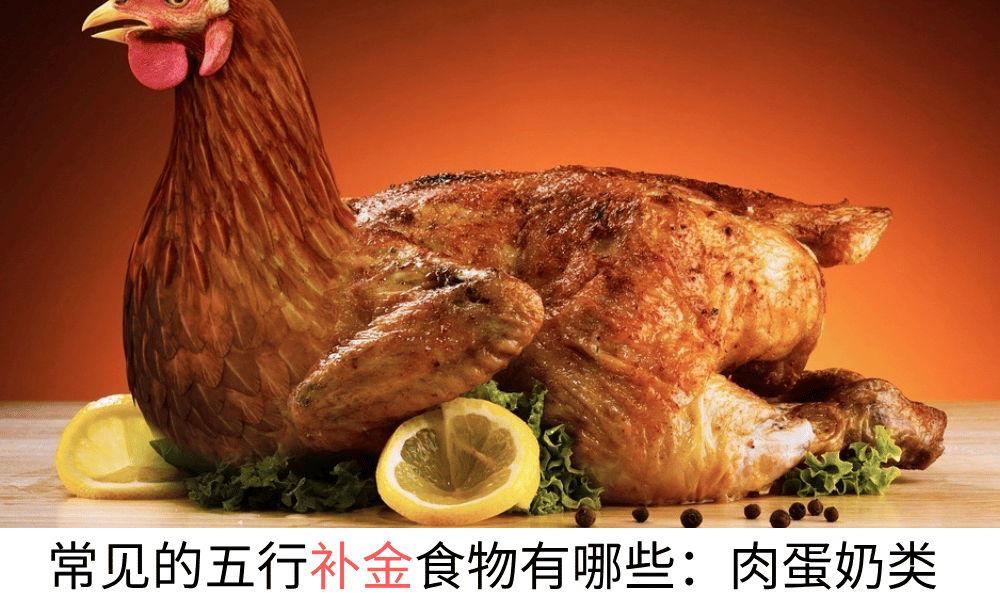 常见五行补金食物有哪些：肉蛋奶类