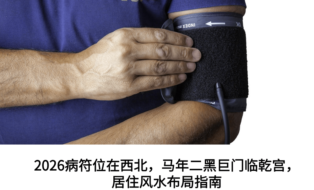 2026病符位在西北，马年二黑巨门临乾宫，居住风水布局指南