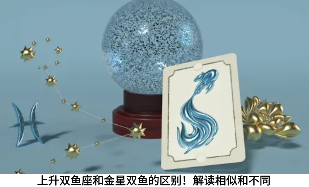 上升双鱼座和金星双鱼的区别！解读相似和不同