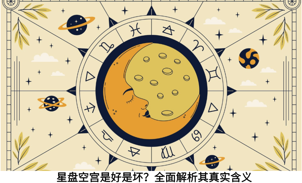 星盘空宫是好是坏?全面解析其真实含义