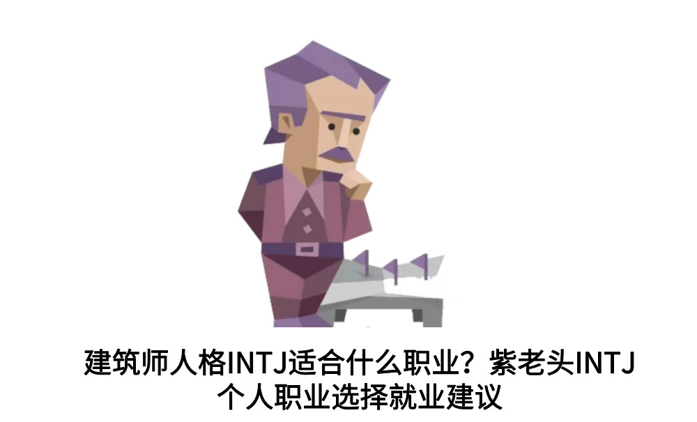 建筑师人格INTJ适合什么职业？紫老头INTJ个人职业选择就业建议