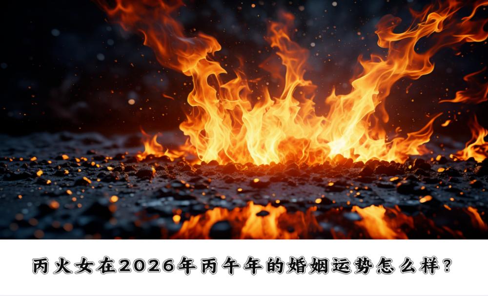 丙火女在2026年丙午年的婚姻运势怎么样？