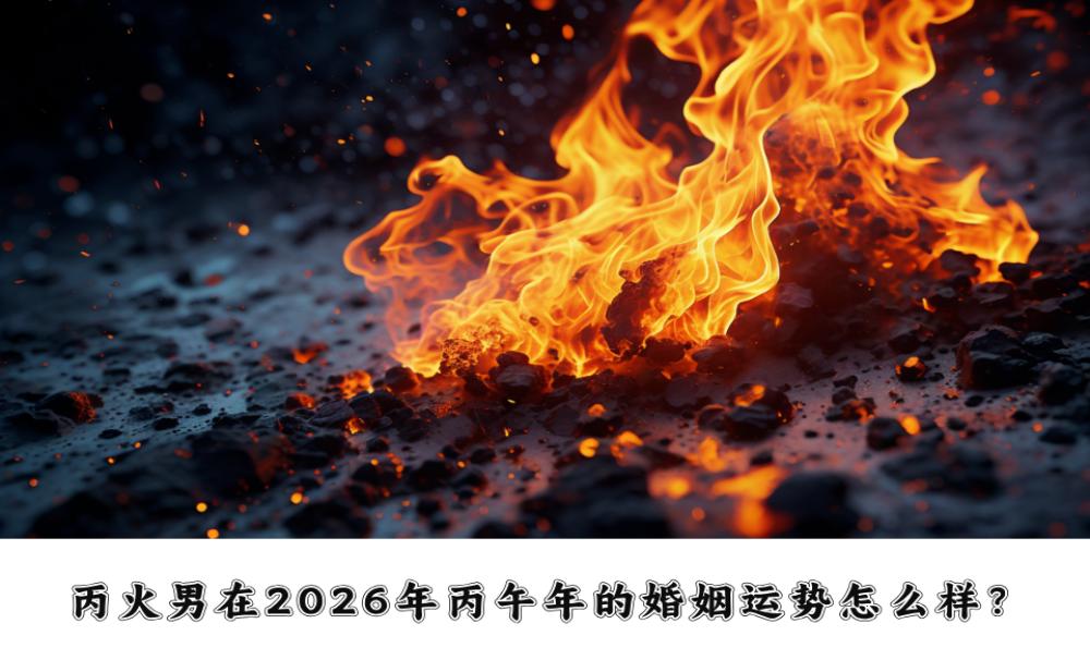 丙火男在2026年丙午年的婚姻运势怎么样?