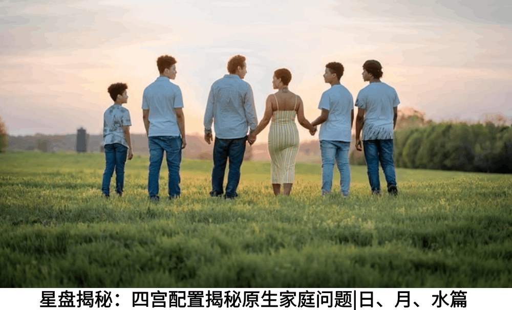星盘揭秘：四宫配置揭秘原生家庭问题|日、月、水篇