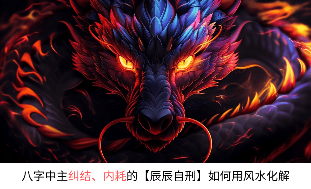八字中主纠结、内耗的【辰辰自刑】如何用风水化解