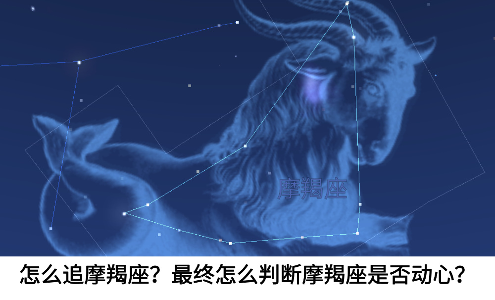 怎么追摩羯座？最终怎么判断摩羯座是否动心？