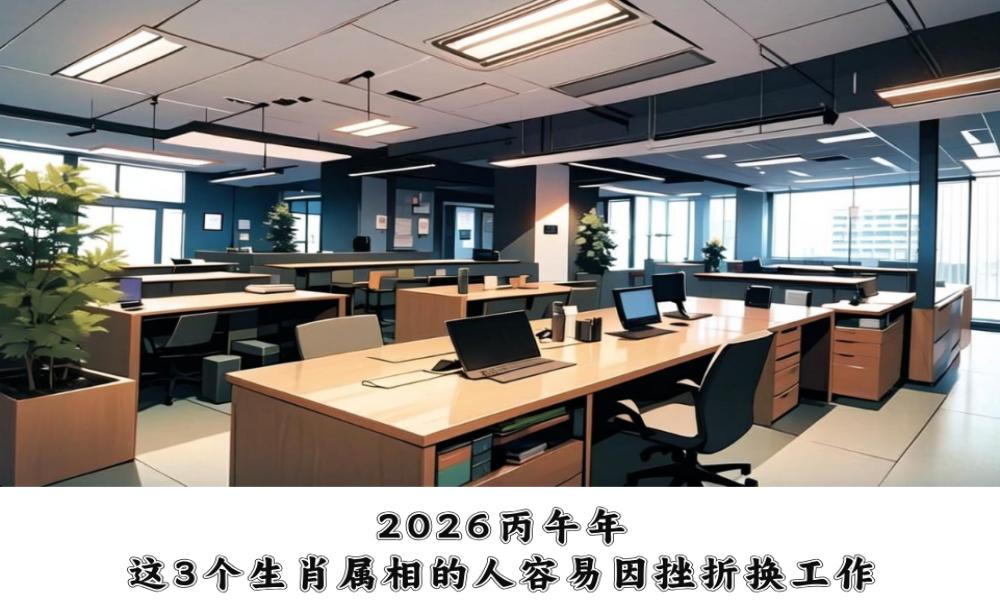 2026丙午年，这3个生肖属相的人容易因挫折换工作