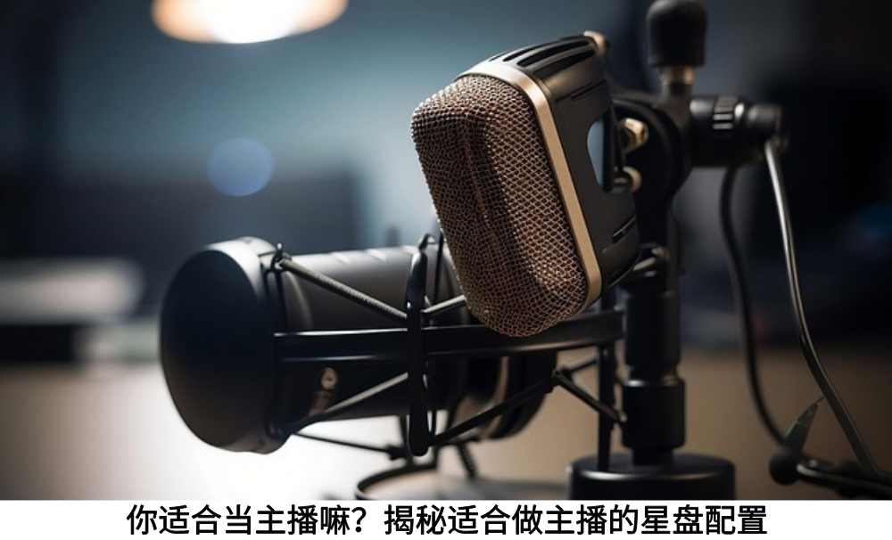 你适合当主播嘛?揭秘适合做主播的星盘配置