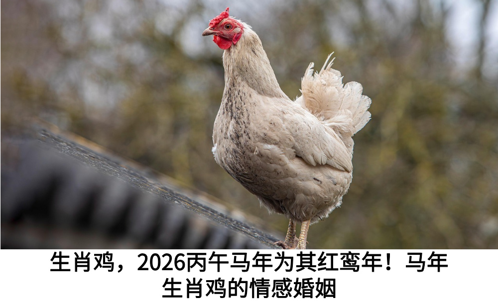 生肖鸡，2026丙午马年为其红鸾年！马年生肖鸡的情感婚姻