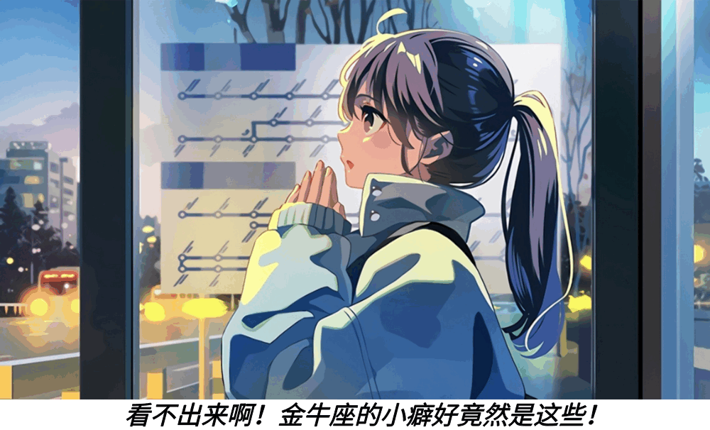 看不出来啊！金牛座的小癖好竟然是这些！