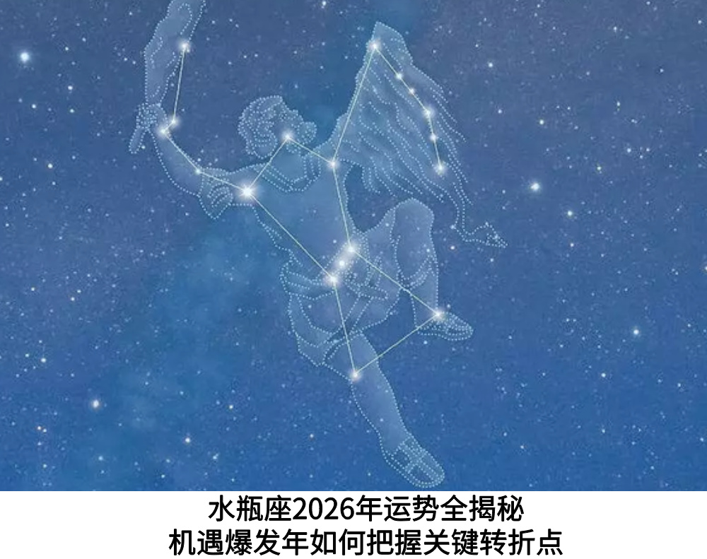 水瓶座2026年运势全揭秘：机遇爆发年如何把握关键转折点
