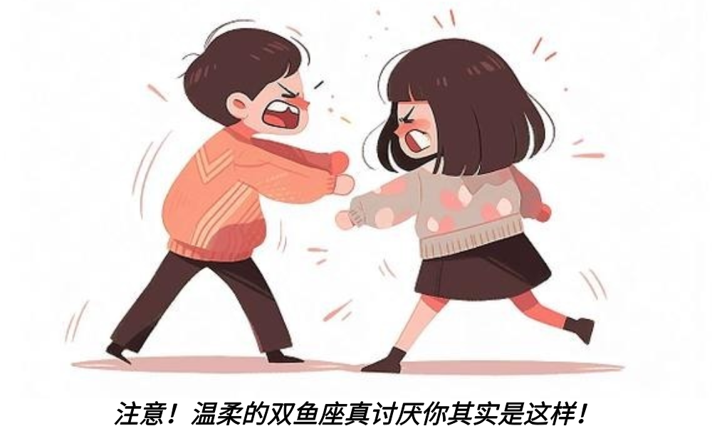 注意!温柔的双鱼座真讨厌你其实是这样!