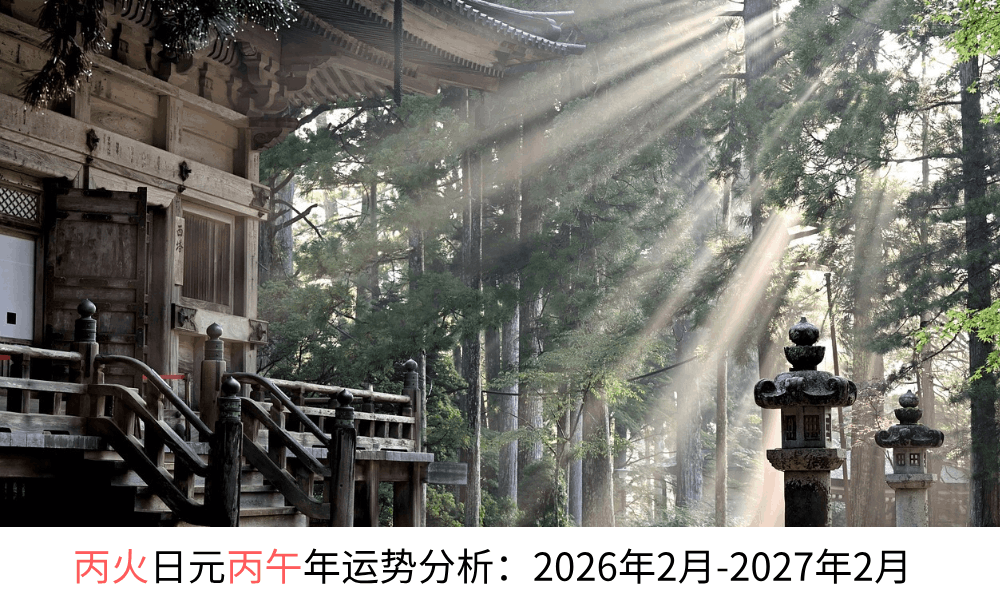 丙火日元丙午年运势分析：2026年2月-2027年2月