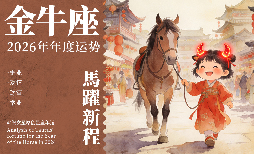 金牛座2026年年运分析：稳中求进，火土之年下的务实成长