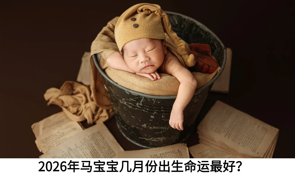 2026年马宝宝几月份出生命运最好？