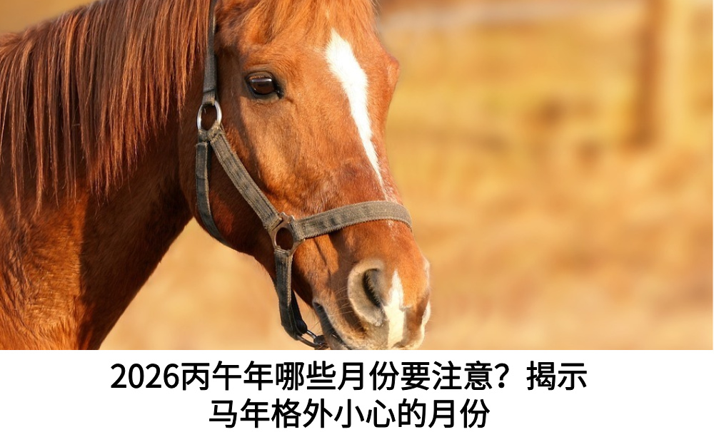 2026丙午年哪些月份要注意?揭示马年格外小心的月份