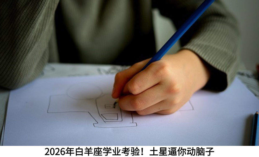 2026年白羊座学业考验！土星逼你动脑子