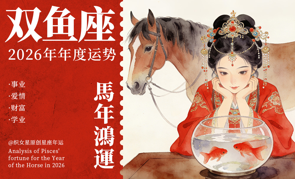 双鱼座2026年全年运势解读