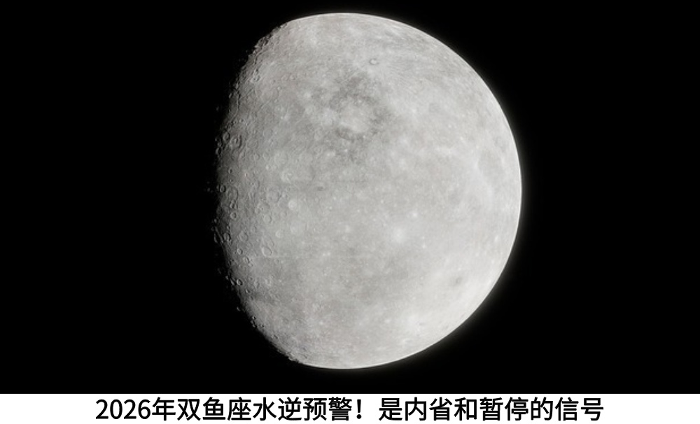 2026年双鱼座水逆预警!是内省和暂停的信号