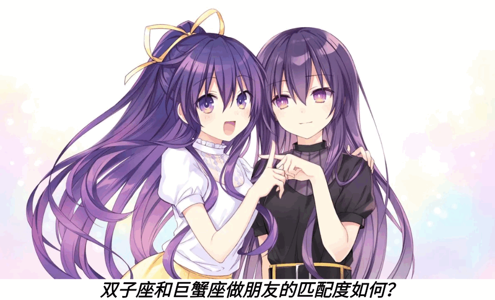 双子座和巨蟹座做朋友的匹配度如何？