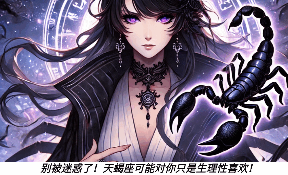 别被迷惑了!天蝎座可能对你只是生理性喜欢!