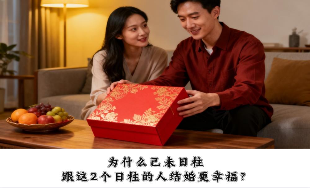 为什么己未日柱跟这2个日柱的人结婚更幸福?