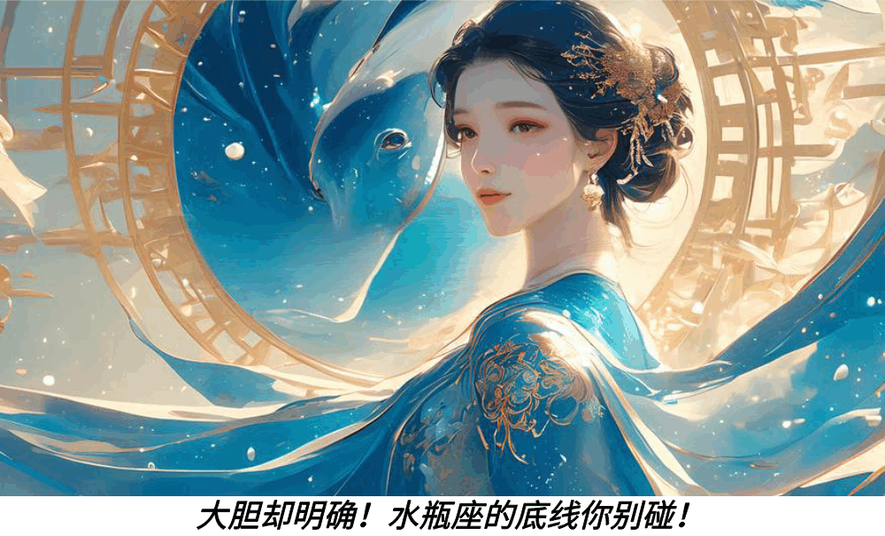 大胆却明确!水瓶座的底线你别碰!