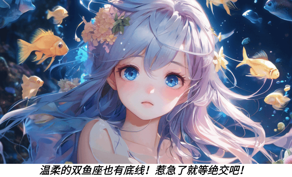 温柔的双鱼座也有底线!惹急了就等绝交吧!