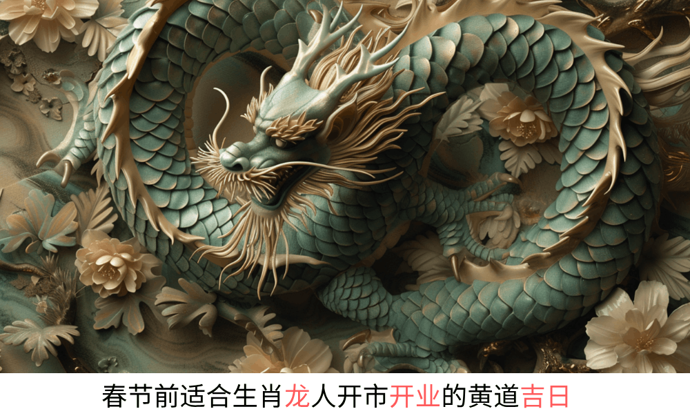 今年春节前适合生肖龙人开市开业的黄道吉日