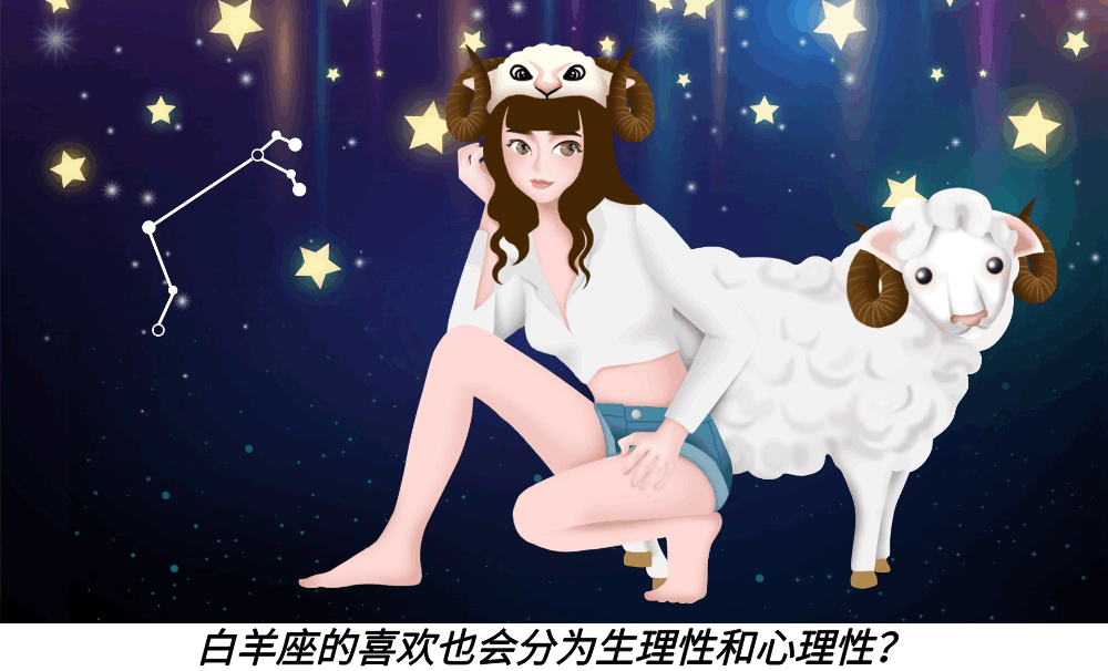 白羊座的喜欢也会分为生理性和心理性?