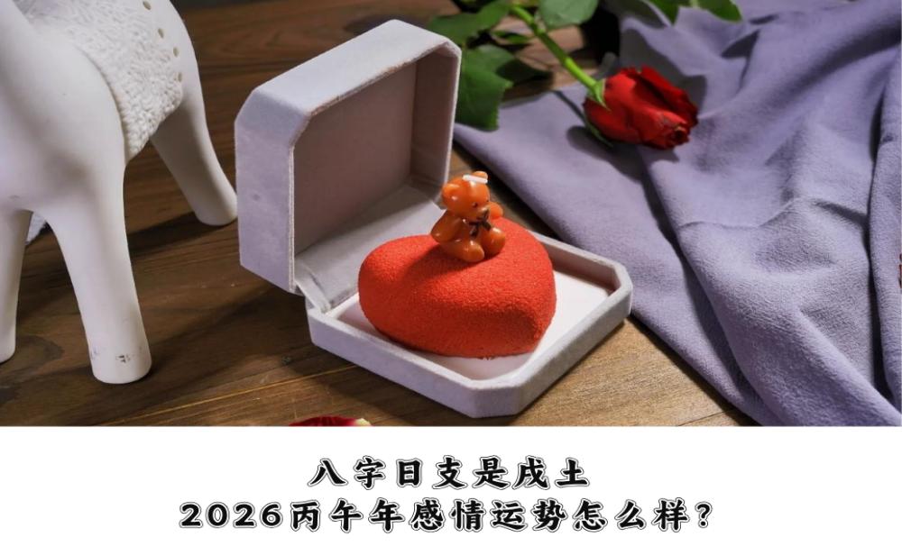 八字日支是戌土，2026丙午年感情运势怎么样？