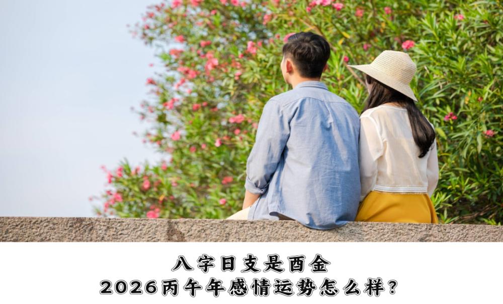 八字日支是酉金，2026丙午年感情运势怎么样？