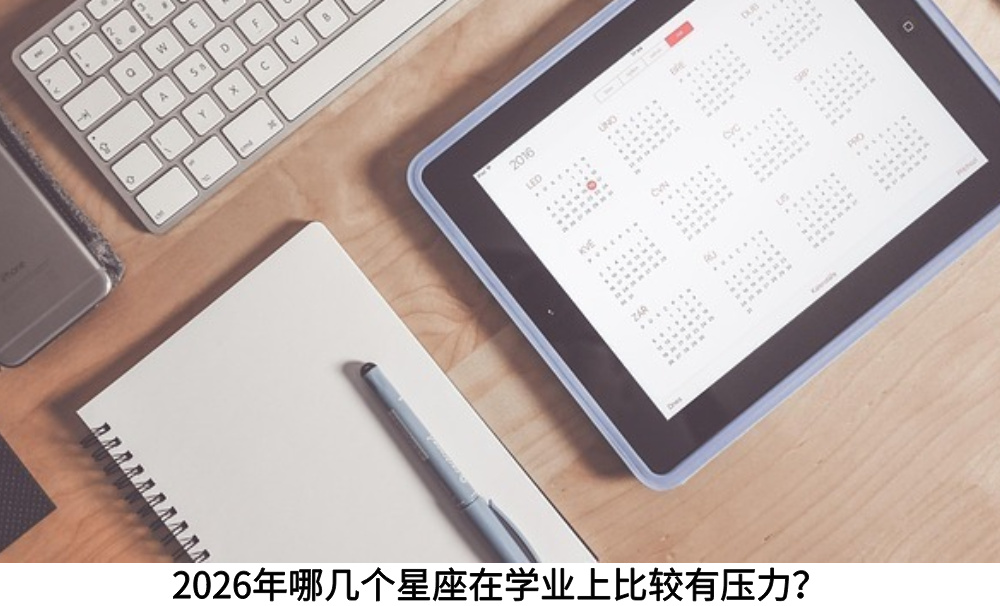 2026年哪几个星座在学业上比较有压力?
