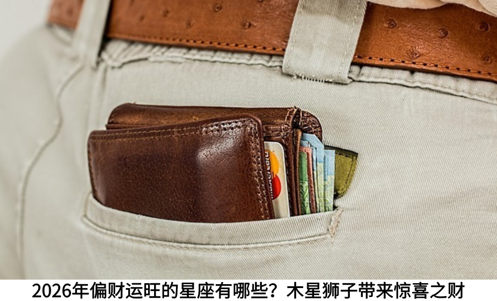 2026年偏财运旺的星座有哪些？木星狮子带来惊喜之财
