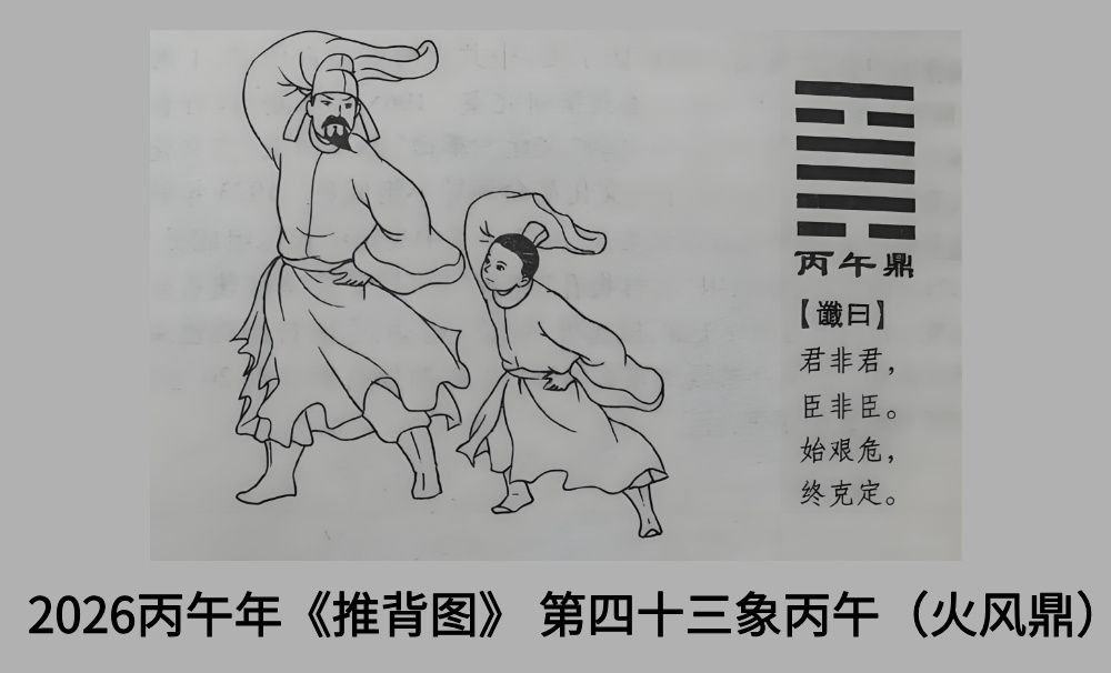 2026丙午年:《推背图》第四十三象丙午(火风鼎)