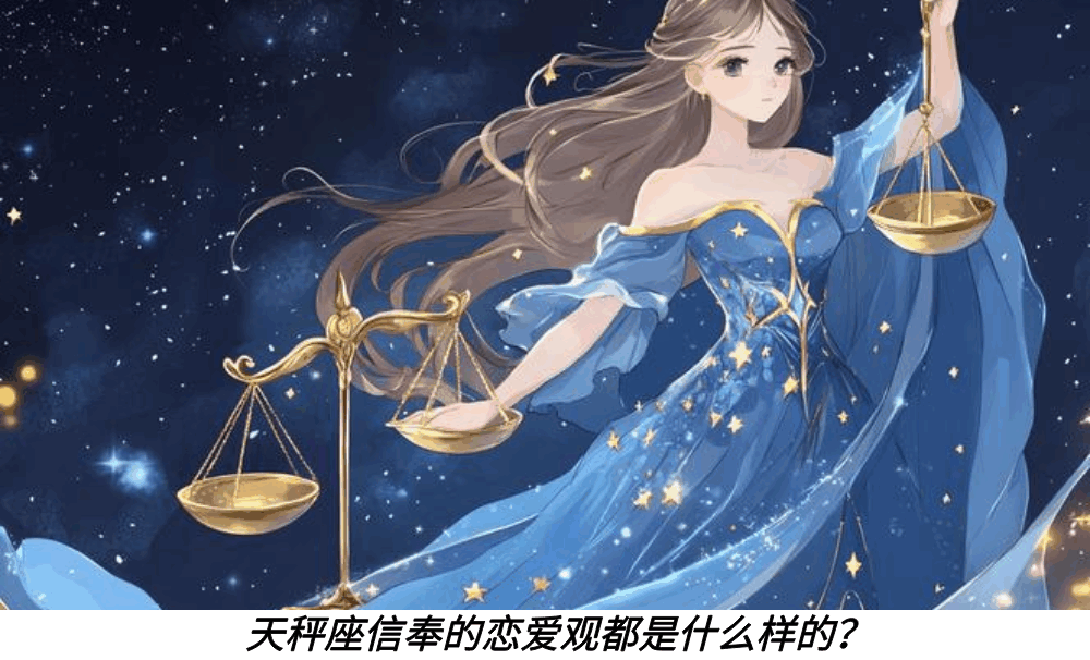 天秤座信奉的恋爱观都是什么样的？