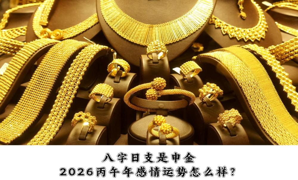 八字日支是申金，2026丙午年感情运势怎么样？