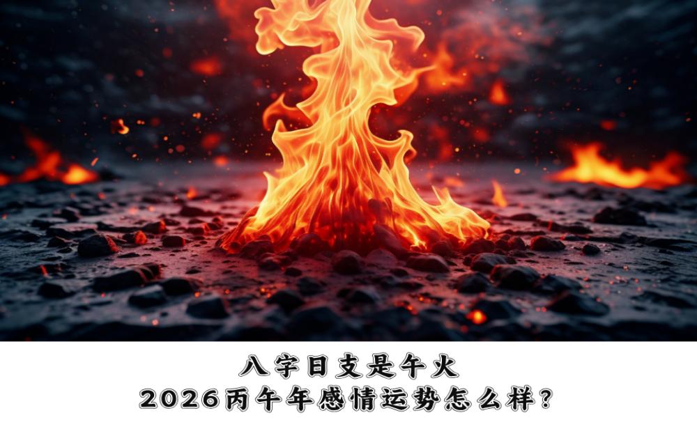 八字日支是午火，2026丙午年感情运势怎么样？