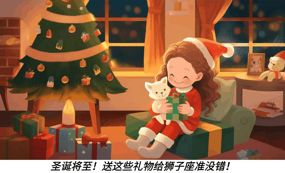 圣诞将至!送这些礼物给狮子座准没错!